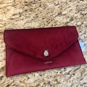 Swarovski Deep Red Clutch